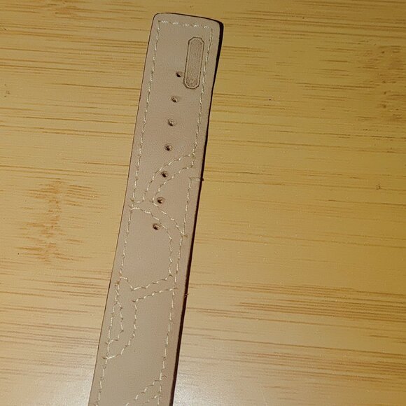 Coach Watch 0221 Swiss Quartz Stainless Square Face Watch Multicolor Leather - Picture 12 of 16